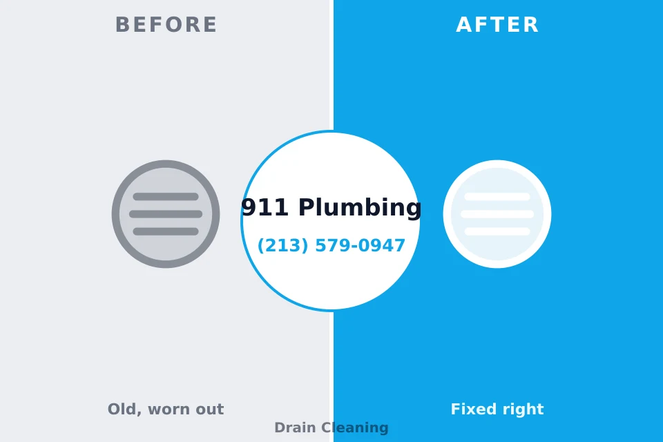 Before and after: plumbing company Bellefontaine Neighbors, MO